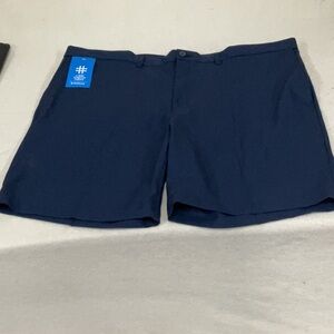 NWT mens navy colored HAGGAR shorts